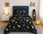 Printed Kids Bed Sheet Set