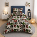 Printed Kids Bed Sheet Set