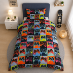 Printed Kids Bed Sheet Set