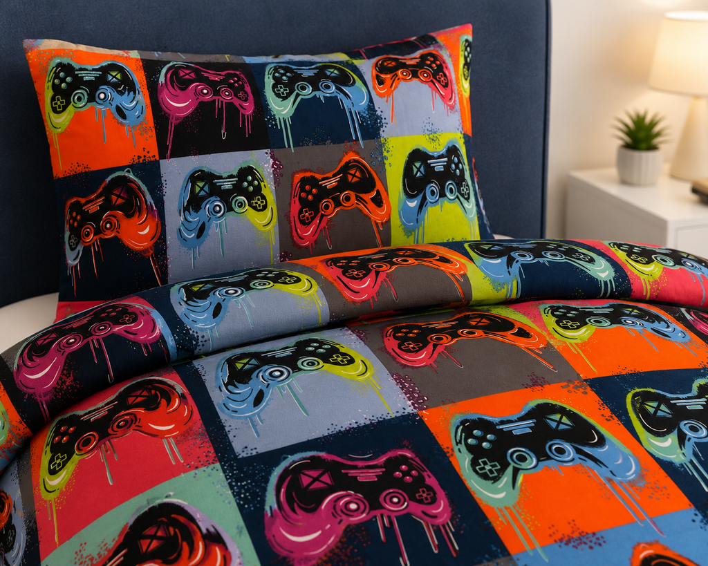 Printed Kids Bed Sheet Set