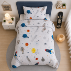 Printed Kids Bed Sheet Set