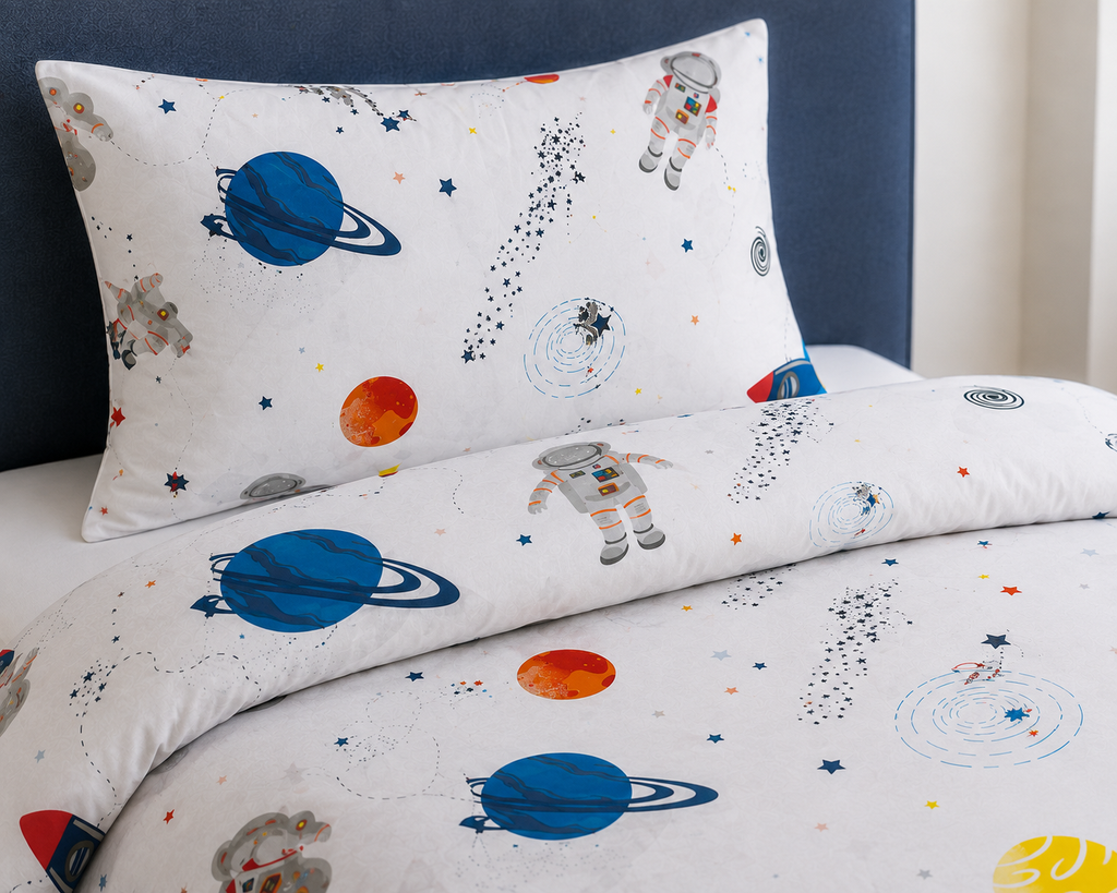 Printed Kids Bed Sheet Set