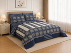 Aztec Cotton Printed Bed Sheet Set