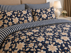 Emerald Meadow Floral Cotton Printed Quilt Cover Set