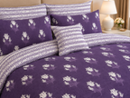 Vintage Medallion Cotton Printed Quilt Cover Set