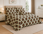 Moroccan Tile Cotton Printed Quilt Cover Set