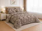 Vintage Rose Cotton Printed Quilt Cover Set
