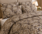 Vintage Rose Cotton Printed Quilt Cover Set