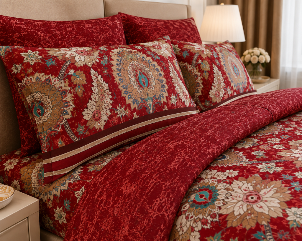 Cotton Printed Quilt Cover Set