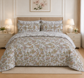 Deep Forest Cotton Printed Bed Sheet Set