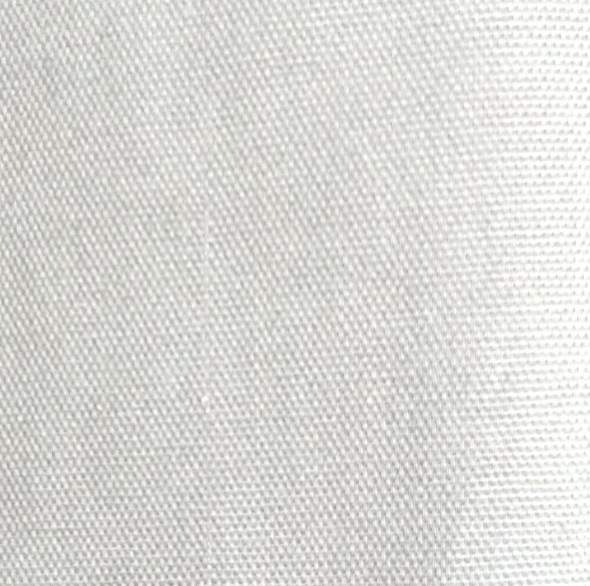 Set Of 2 Plain White Window Curtains Panels