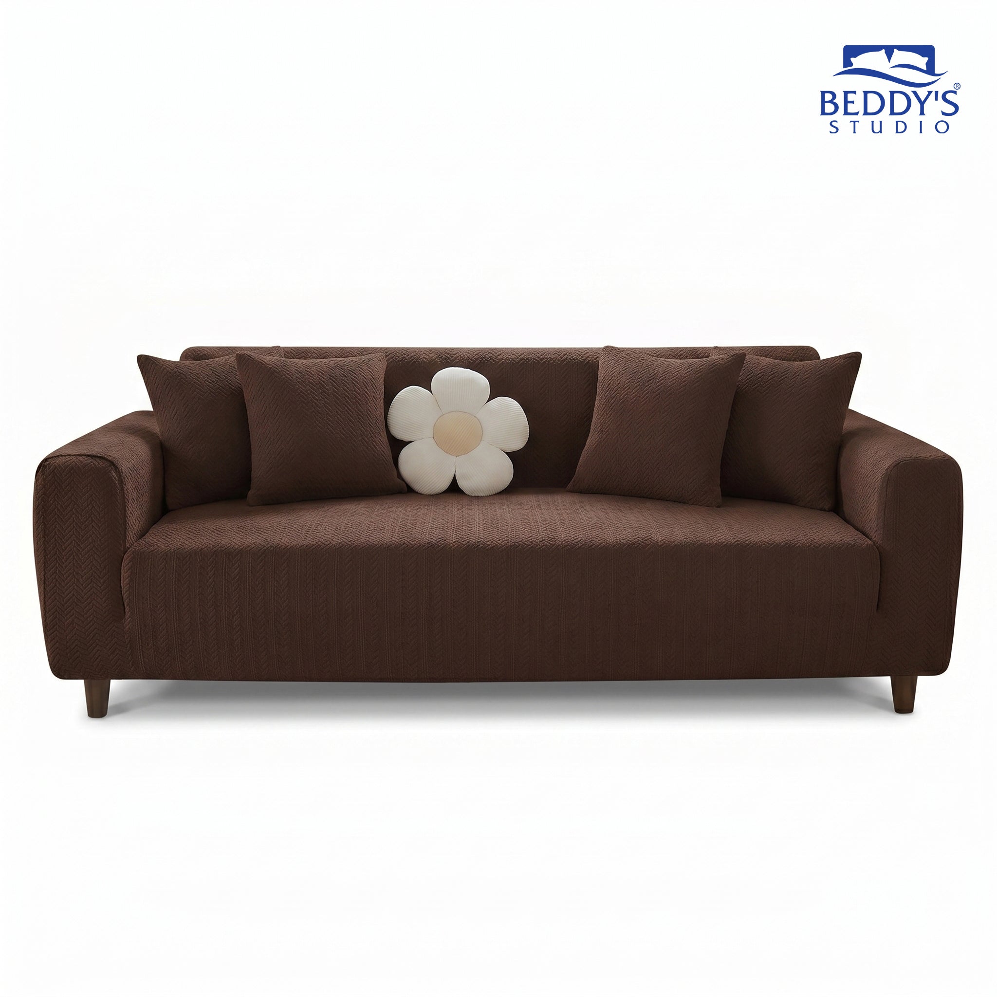 Stripe Tile Jacquard Sofa Cover