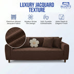 Stripe Tile Jacquard Sofa Cover