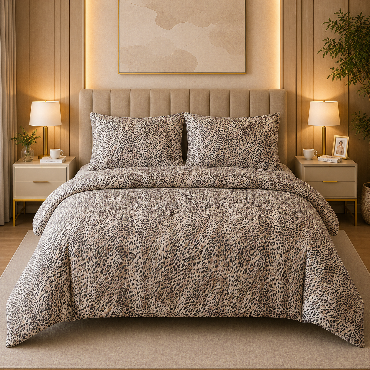 Percale Cotton Bed Sheet Set