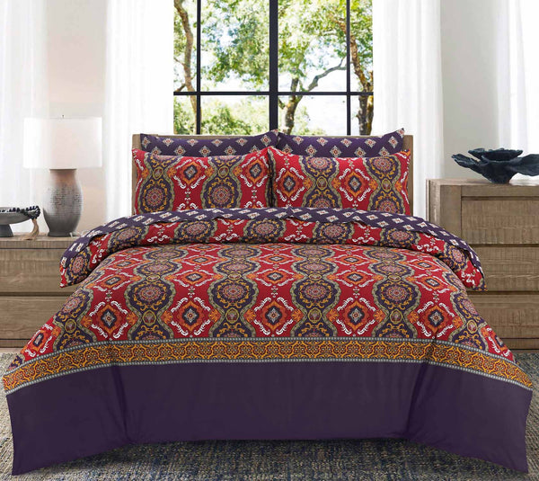 Percale Cotton Bed Sheet Set