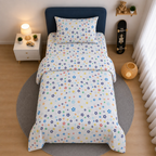 Muted Starry Night Kids Bed Sheet Set