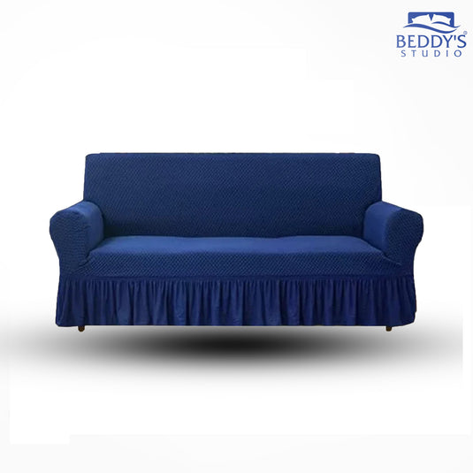 Turkish Sofa Cover - Dark Blue