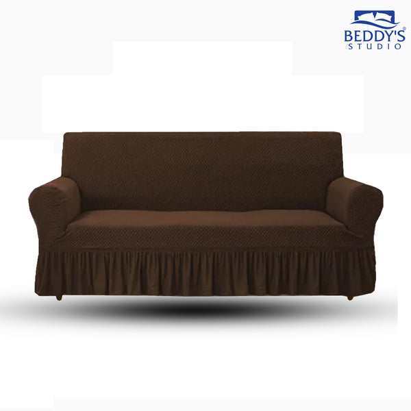 Turkish Sofa Cover - Dark Brown