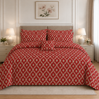 Floral Cotton Printed Quilt Cover Set