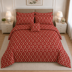 Floral Cotton Printed Quilt Cover Set