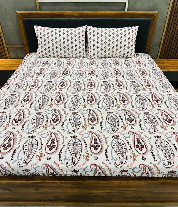 Percale Cotton Bed Sheet Set