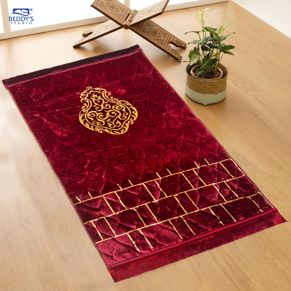 Maroon - Premium Orthopedic Foam Prayer Mat