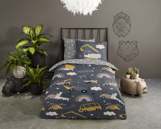 Multi Floral - Printed Kids Quilt Cover Set