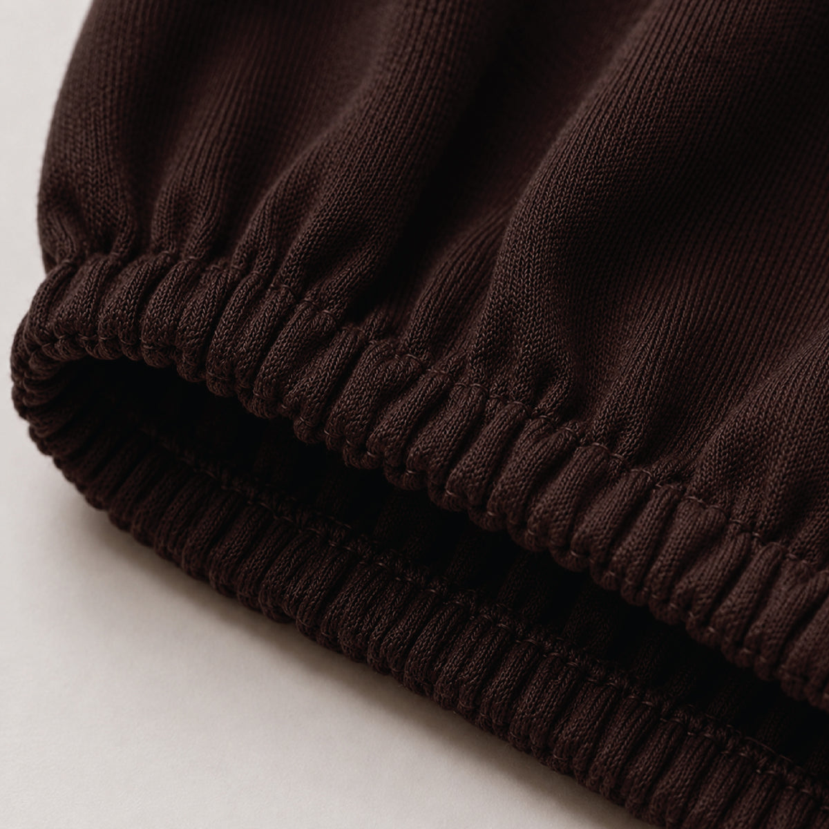 Jersey Cotton Chair Cover Set - Dark Brown