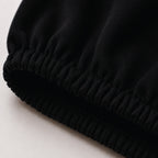 Jersey Cotton Chair Cover Set - Black