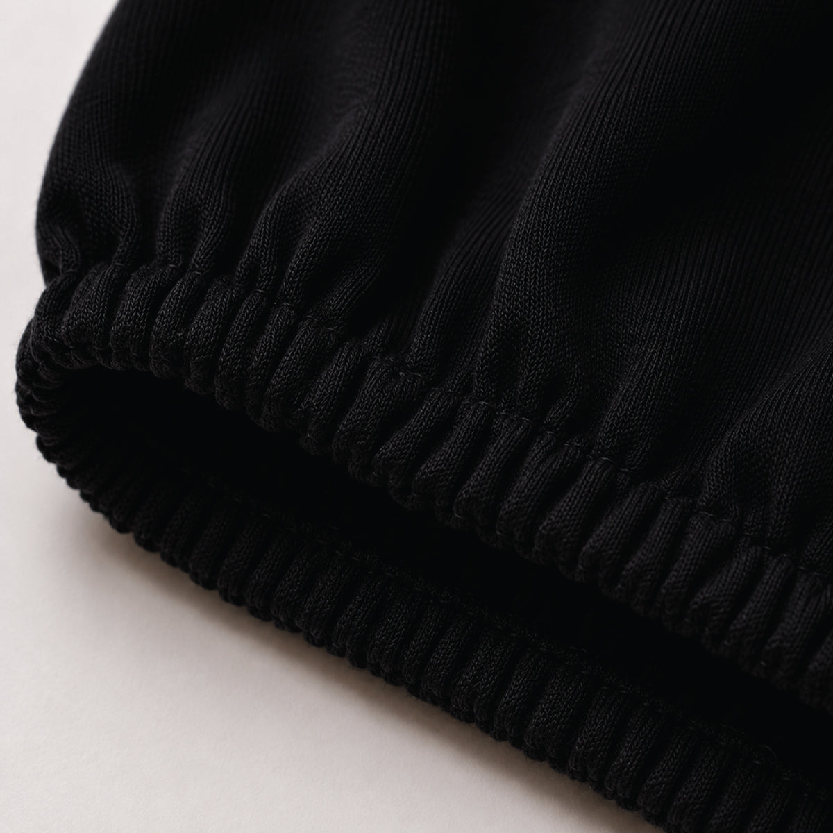 Jersey Cotton Chair Cover Set - Black