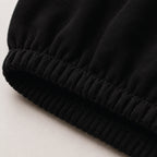 Jersey Cotton Seat Cover For Chair - Black