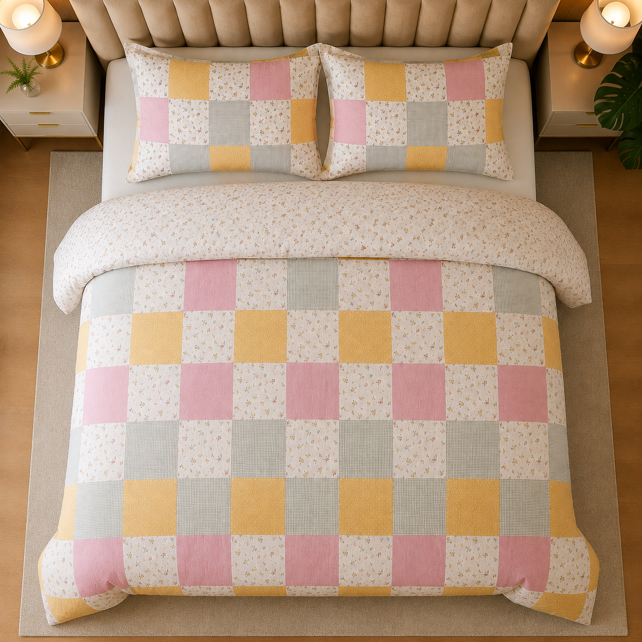 Percale Cotton Duvet Cover Set
