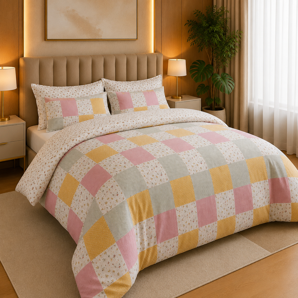 Percale Cotton Duvet Cover Set
