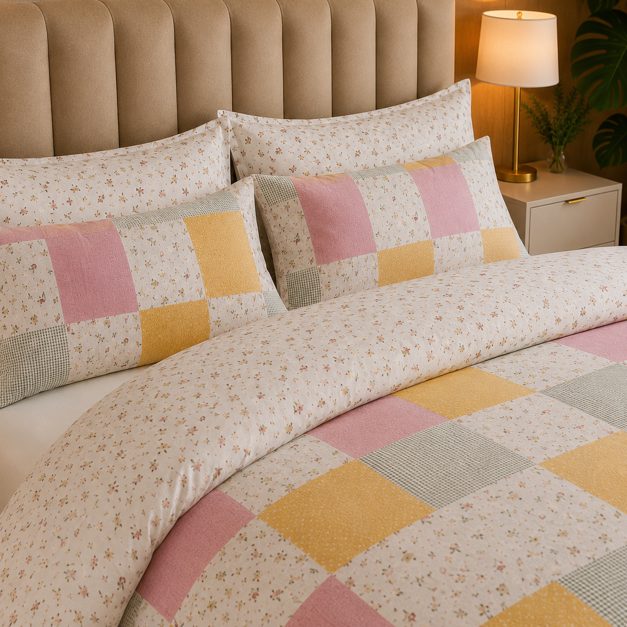 Percale Cotton Duvet Cover Set