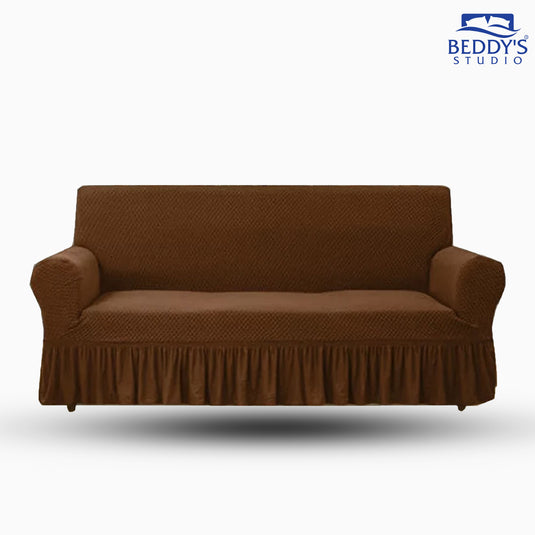 Turkish Sofa Cover - Light Brown