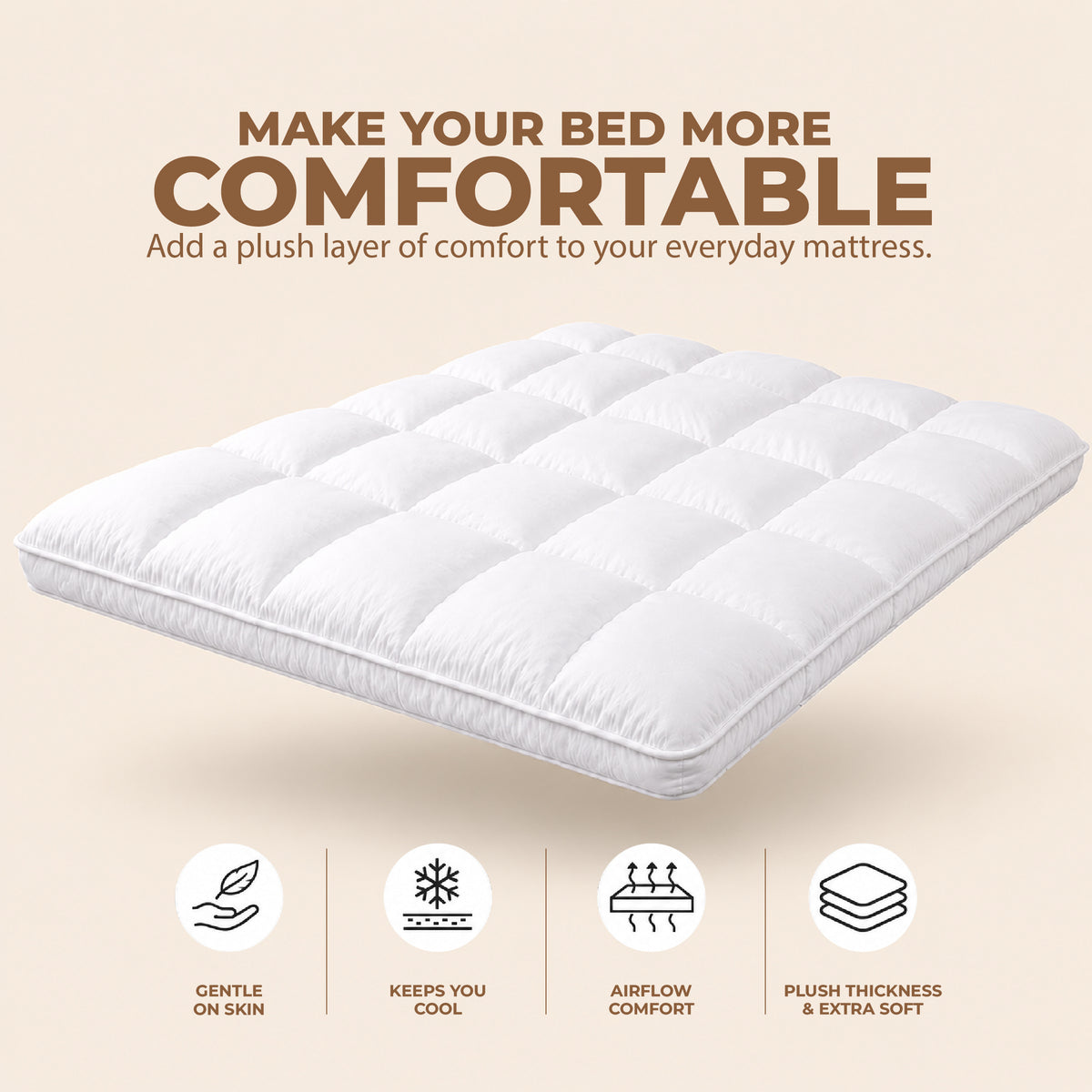 Ultra Soft Premium Mattress Topper