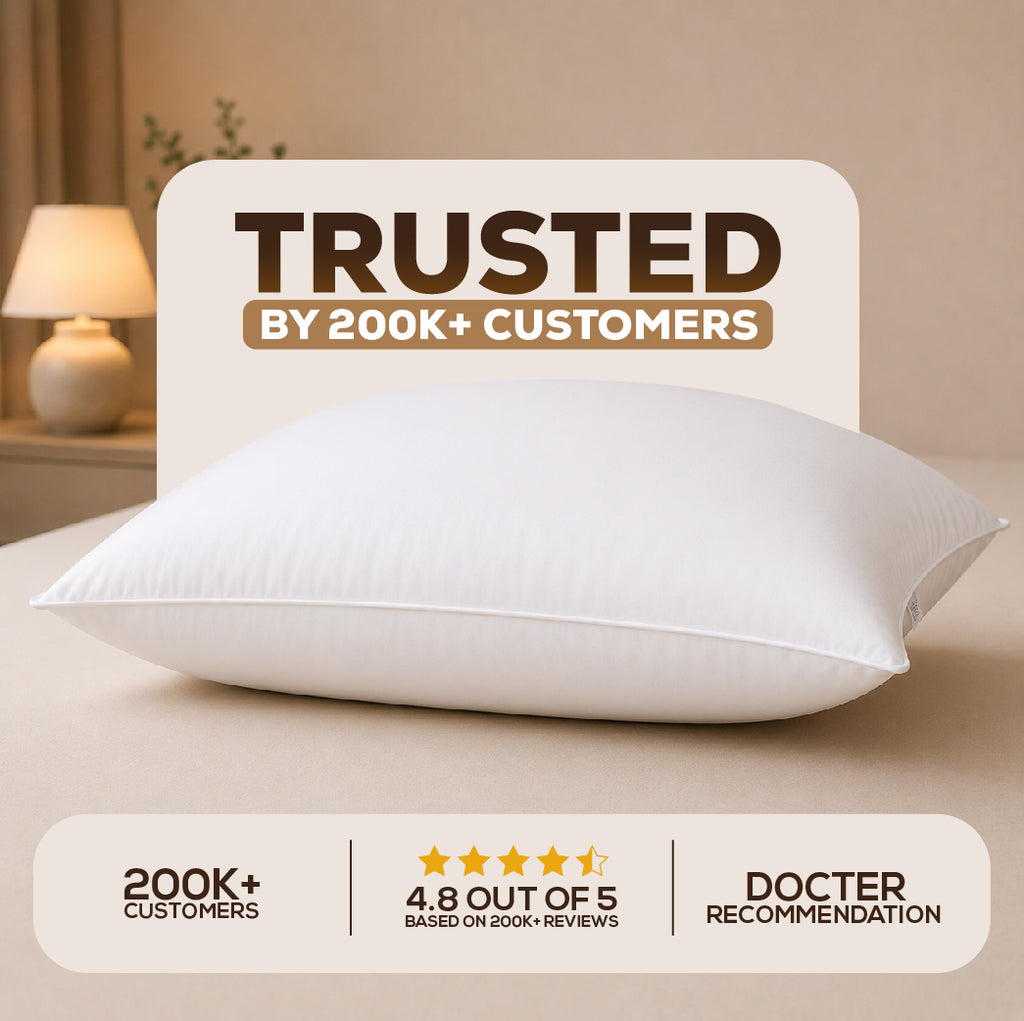 Medicated Pillow for Neck Pain (Hollow Fiber)