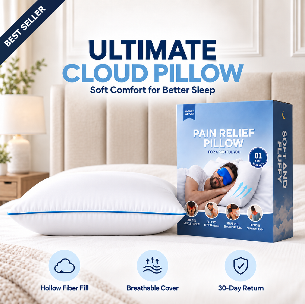 Ultimate Cloud Pain Relief Pillow