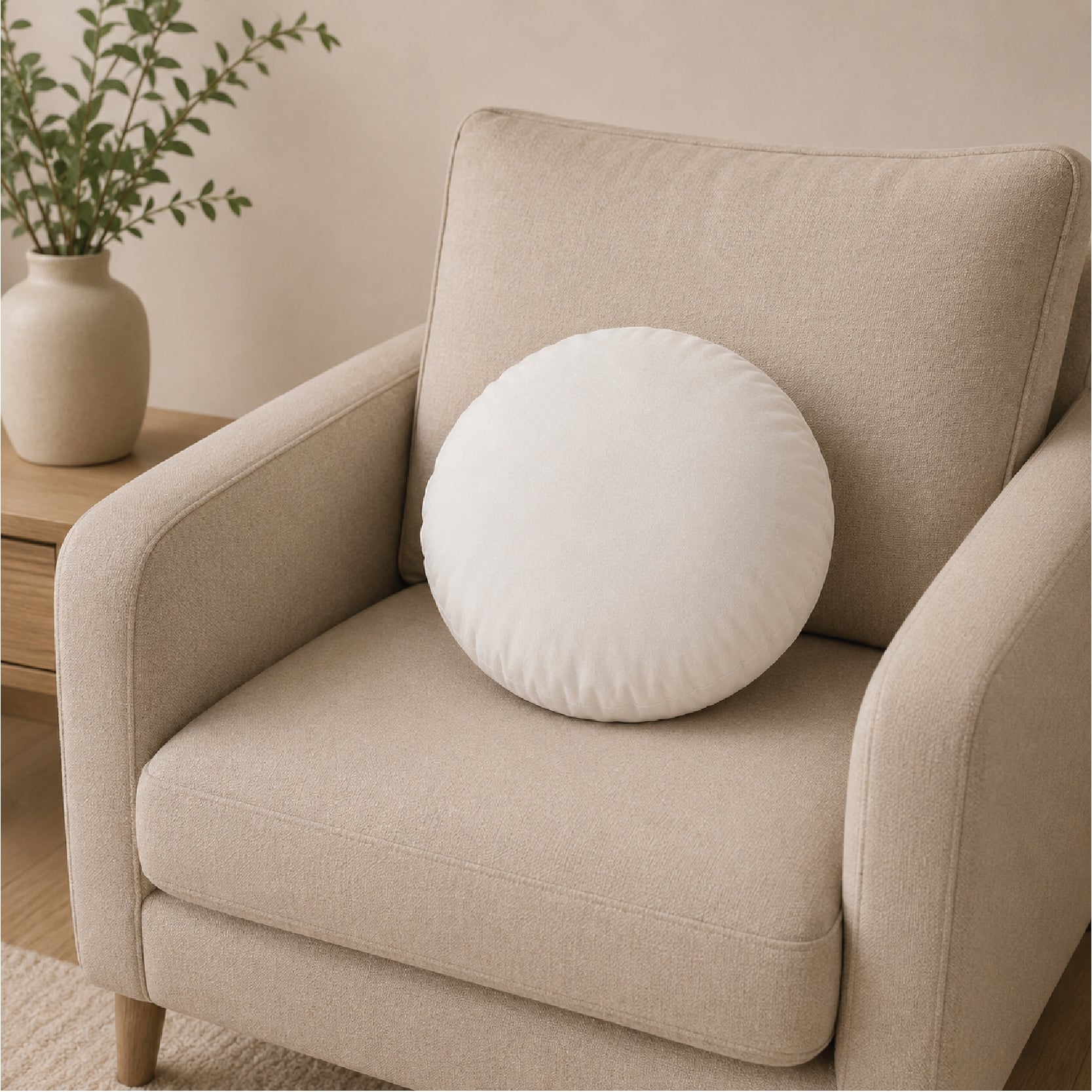Round Cushion Filling