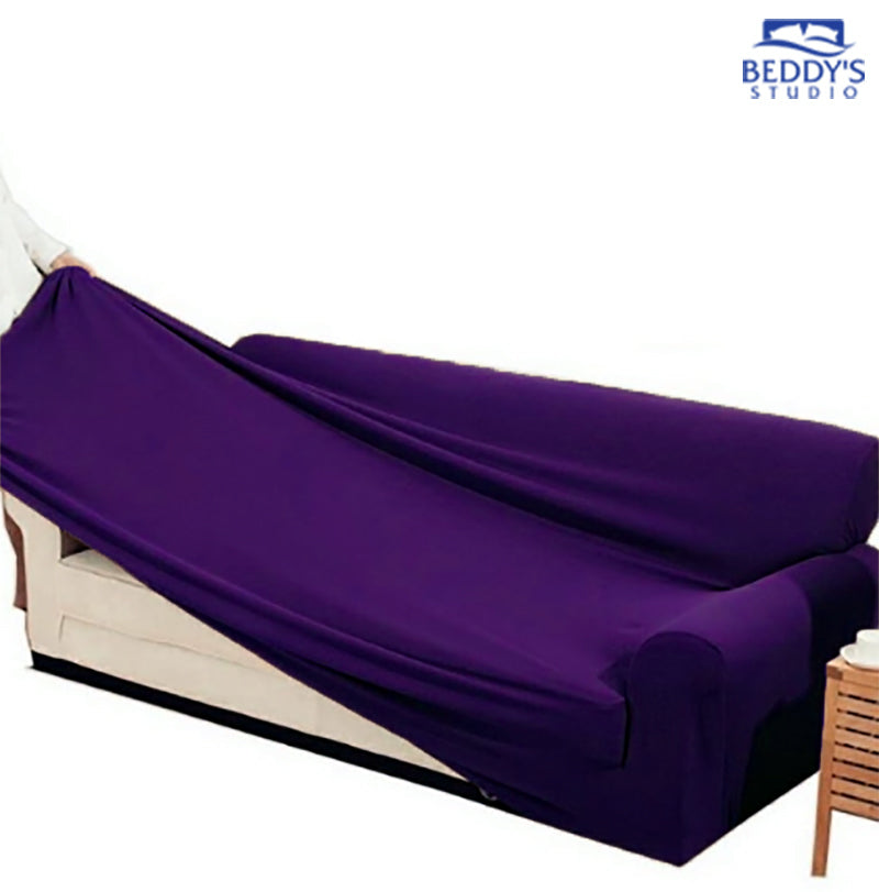 Jersey Sofa Covers - Purple