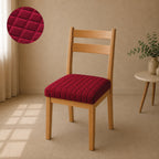 Bubble Turkish Seat Covers For Chair - Maroon