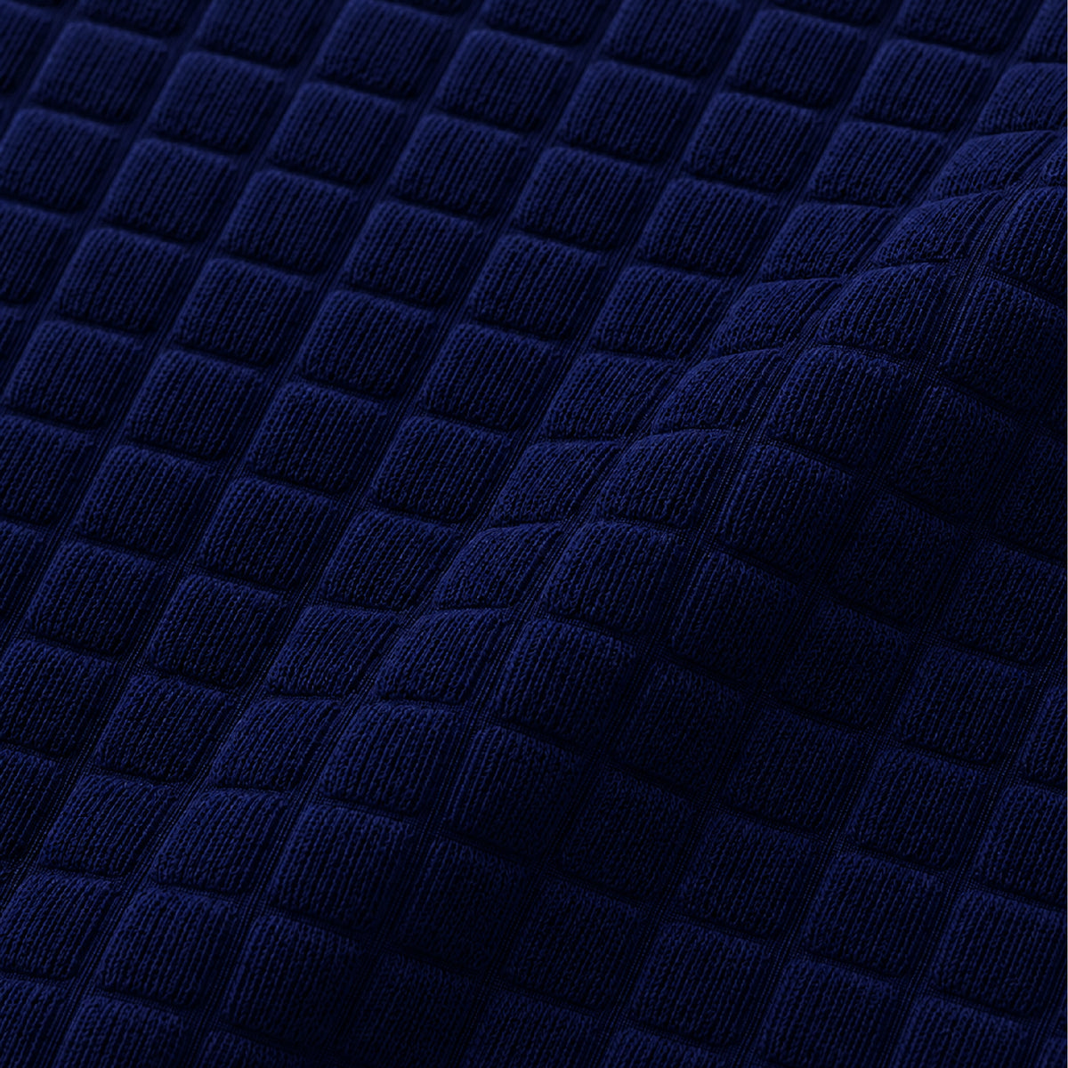 Bubble Turkish Fitted Chair Cover Sets - Blue