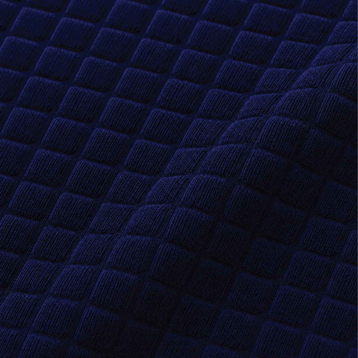 Bubble Turkish Frilled Chair Cover Sets - Blue