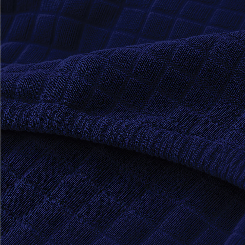 Bubble Turkish Seat Covers For Chair - Blue