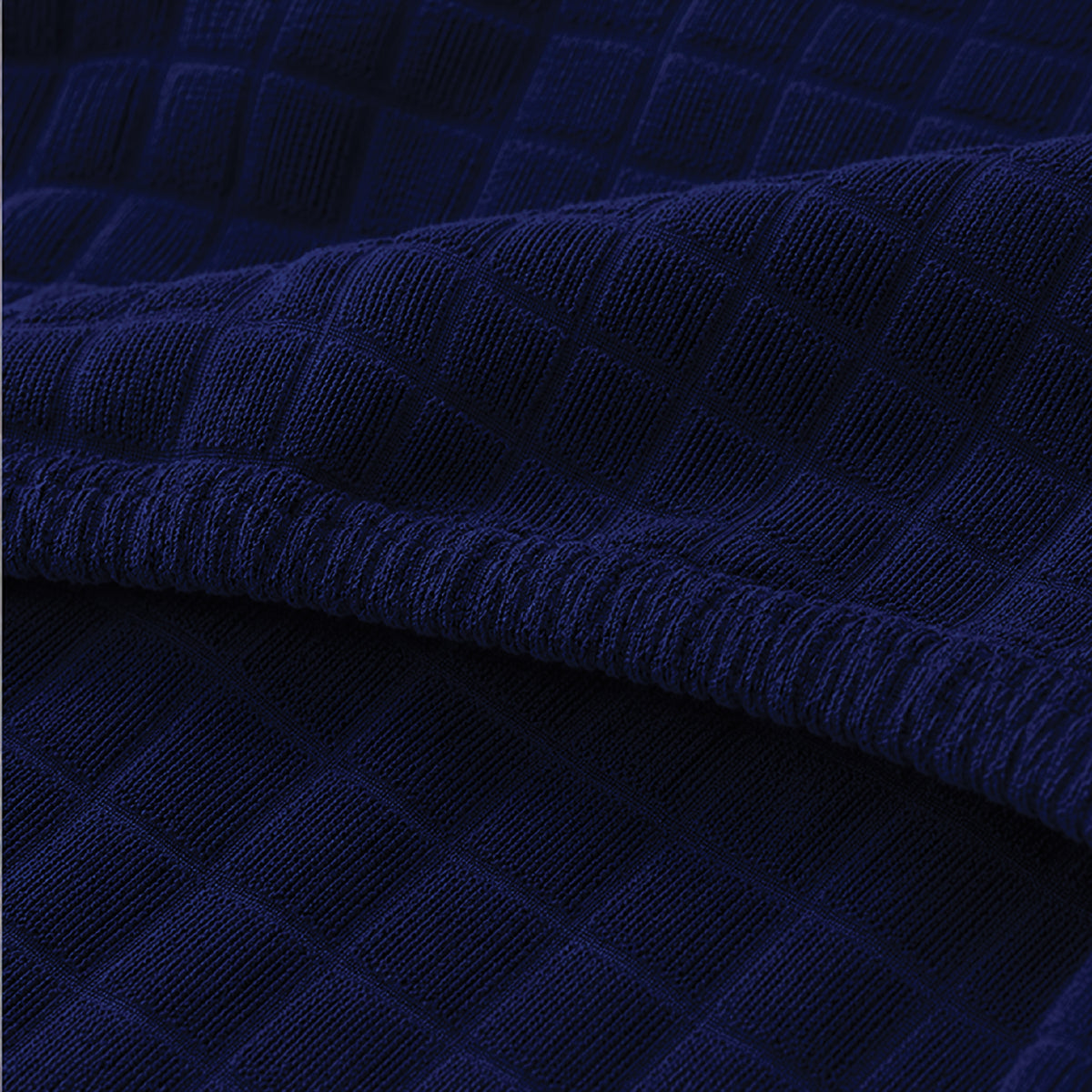Bubble Turkish Seat Covers For Chair - Blue