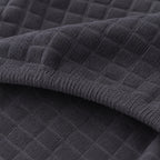 Bubble Turkish Fitted Chair Cover Sets - Grey