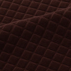 Bubble Turkish Fitted Chair Cover Sets - Brown