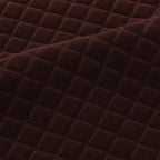 Bubble Turkish Frilled Chair Cover Sets - Brown