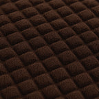Bubble Turkish Fitted Sofa Cover Set - Brown