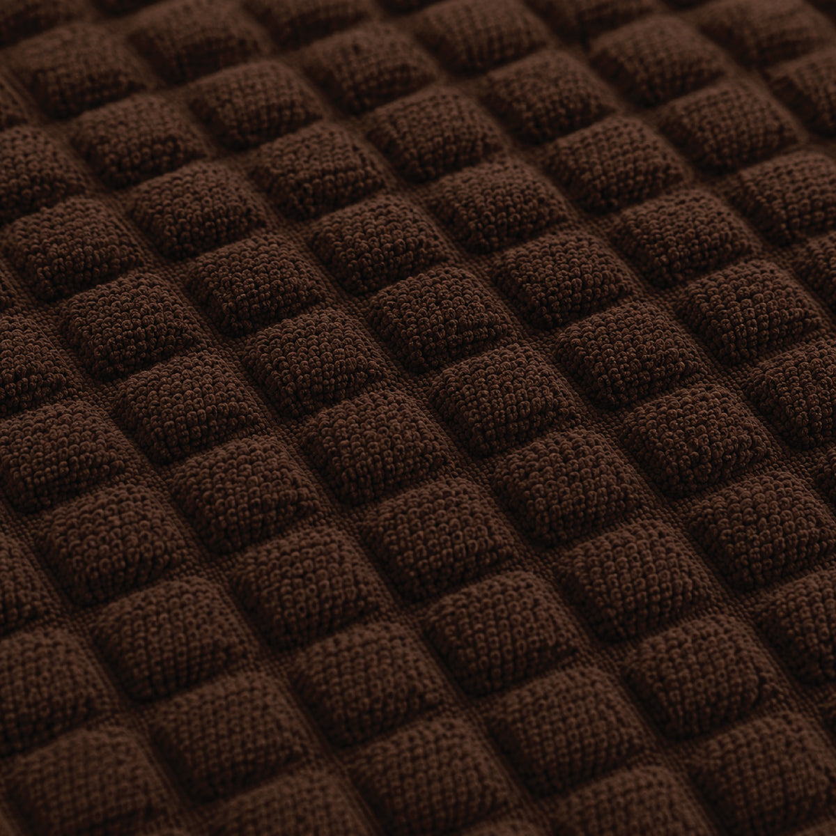 Bubble Turkish Fitted Sofa Cover Set - Brown